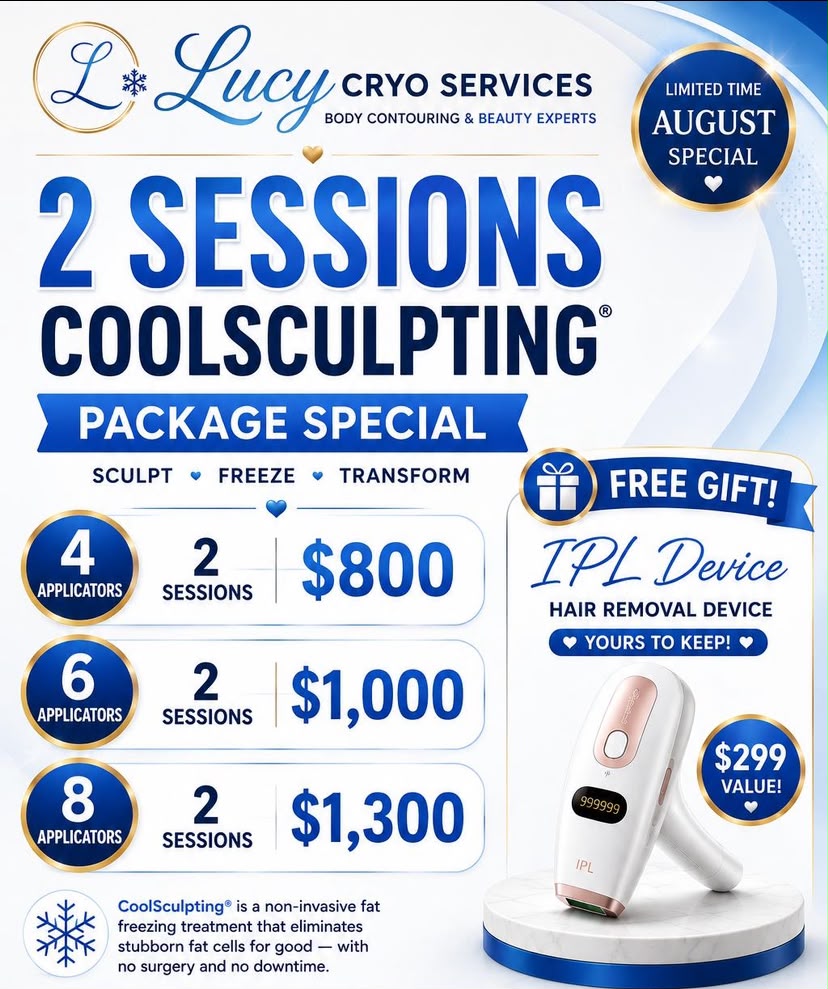 Coolsculpting august promotion